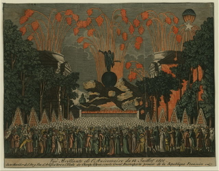 Illustration for article titled The First Fireworks Displays Were Terrifyingly Huge
